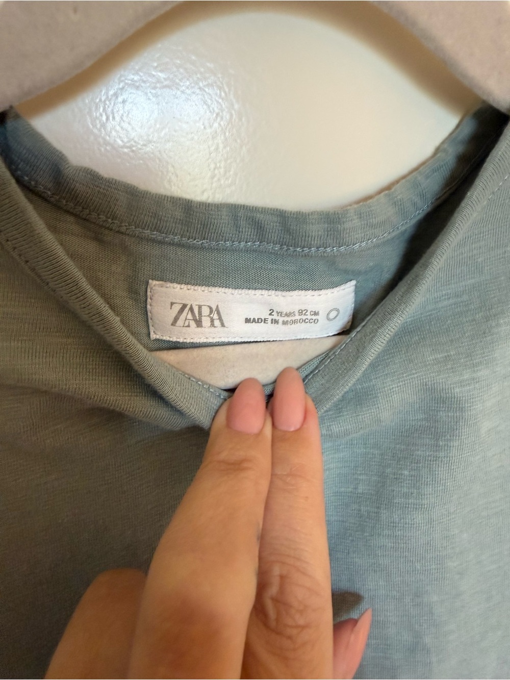 Zara Back Ruffle T-Shirt - Picture 4 of 5